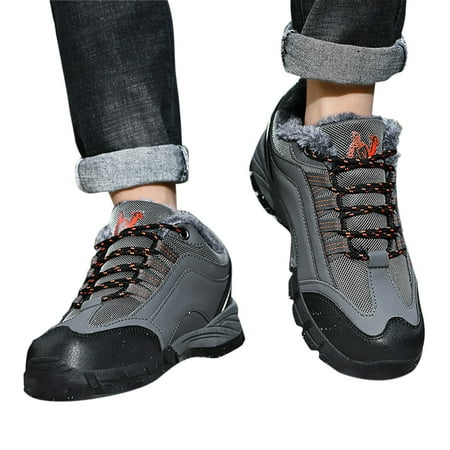 

TALKVE Men Waterproof Hiking Non Slip Men Breathable Running Shoes Mountain Climbing Shoes Boot Shoes