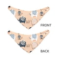 thumbnail image 6 of Kll Cute Ink Drawn Elephants Dog Bandanas,Triangle Reversible Pet Scarf For Small Medium Large And Extra Large Dogs-Small, 6 of 7