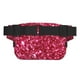 thumbnail image 3 of Fotbe Pink Glitter Cangurera Cuadrada con Estampado de Doble Capa, Bolsa de Cintura Ajustable Mini para Hombres y Mujeres, 3 of 9