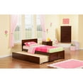 thumbnail image 3 of Orlando Platform Bed with Flat Panel Foot Board and Twin Size Urban Trundle Bed, Multiple Colors, Multiple Sizes, 3 of 7