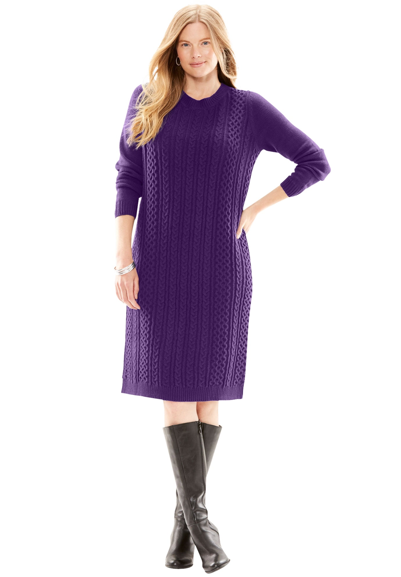 carters cable knit sweater dress