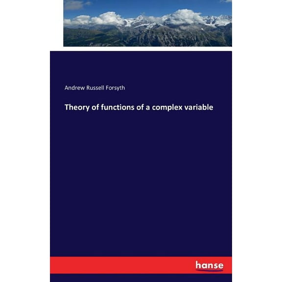 Theory of functions of a complex variable (Paperback)