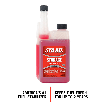 STA-BIL Storage Fuel Stabilizer Keeps Fuel Fresh, 32 oz