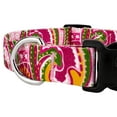 thumbnail image 7 of Country Brook Petz® Deluxe Pink Paisley Dog Collar - Made in The U.S.A., 2XS, 7 of 7