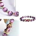 thumbnail image 4 of 2x Feng Shui Plateado Pulseras Mujeres Hombres Elástico Buena jinwen menfeng shui pulsera de las mujeres, 4 of 8