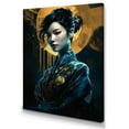 thumbnail image 2 of DESIGN ART Designart "Japanse Female Model Iii" Japon Woman  Canvas Prints 34 in. wide x 44 in. high, 2 of 5