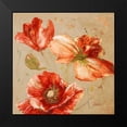 thumbnail image 2 of Pinto, Patricia 20x20 Black Modern Framed Museum Art Print Titled - Dance of Poppies I, 2 of 5