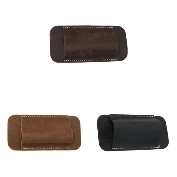Retro Belt Carrying Leather Scabbard Horizontally Handmade Leather Holster Pocket Folding Holder For Belt Horizontal Carry Leathers For Belts,1 Knife Sleeve *1 1 Knife Sleeve *1 1 Knife Sleeve *1
