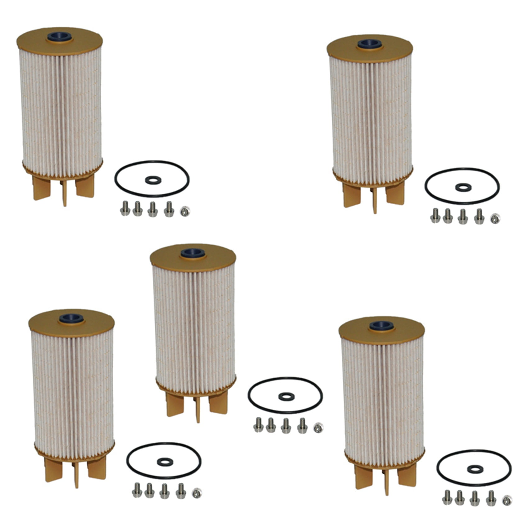 5X Fuel Filter Part Number 164034KV0A Fuel Filter Elements Fuel Water
