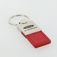 thumbnail image 2 of Ford Fusion Keychain & Keyring - Duo Premium Red Leather, 2 of 7