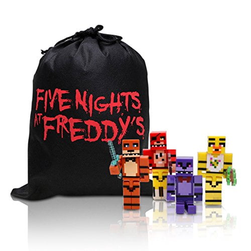 Vanvene Five Nights At Freddys Gift Bag Fnaf Mini Action Figure 8pcsset Walmart Com Walmart Com