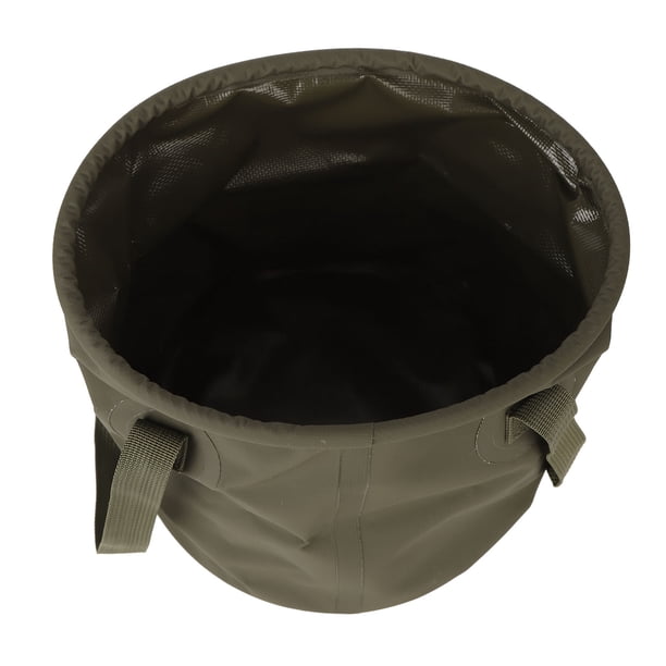 Cubo Plegable Portátil para Acampar Cubo de Almacenamiento de Agua Plegable Verde OD para Viajes de Pesca ANGGREK Otros