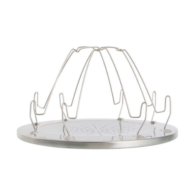 Visland Camping Toaster Rack Stainless Steel Camp Stove Toaster for 4 Slices of Bread Picnic Hiking Portable Rack Toast Maker