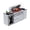 Comb (Grill+Fridge+Sink), variant on 85-Inch Outdoor Kitchen Island Grill, 6-Burner 85,000 BTU Stainless Steel BBQ with Refrigerator, Side Burner, Rotisserie Kit, Granite Countertops & Storage Cabinets
