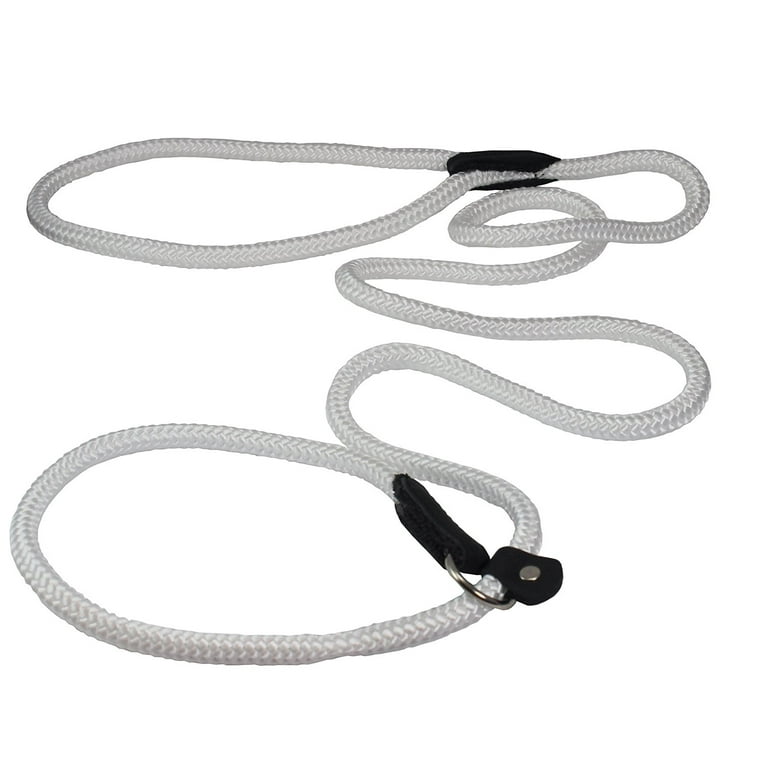 Dogs My Love Nylon Rope Slip Dog Lead Adjustable Collar and Leash 6ft Long Small 1 4