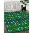 thumbnail image 2 of Ahgly Company Indoor Rectangle Patterned Earth Green Novelty Area Rugs, 6' x 9', 2 of 6