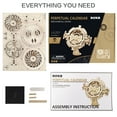 thumbnail image 5 of ROKR 3D Wooden Puzzle Perpetual Calendar,Mechanical Brain Teaser Games,Engineering Toys Great Birthday for Husband Wife Adult (Perpetual Calendar), 5 of 7