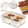 thumbnail image 4 of Bandeja La Caja Del Bocado Con Tapa Y Manija para Comida Campestre Que Acampa, 4 of 9