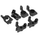 thumbnail image 1 of Asiento de rueda delantera y trasera en forma de C Sailing Apto para WLtoys 1:14 144001 RC Car Negro, 1 of 9