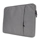 thumbnail image 3 of Bolsa protectora para computadora de negocios de 2 capas de gamuza de nailon ultrafina portátil gris claro (15 pulgadas), 3 of 8