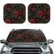 thumbnail image 2 of Balery Roses Parasol para parabrisas de coche de 2 piezas | Parasol plegable para parabrisas delantero de coche para la mayoría de sedanes-Large, 2 of 6