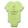 thumbnail image 1 of CafePress - I Pooped Today Fun Infant Bodysuit - Baby Light Bodysuit, 1 of 1