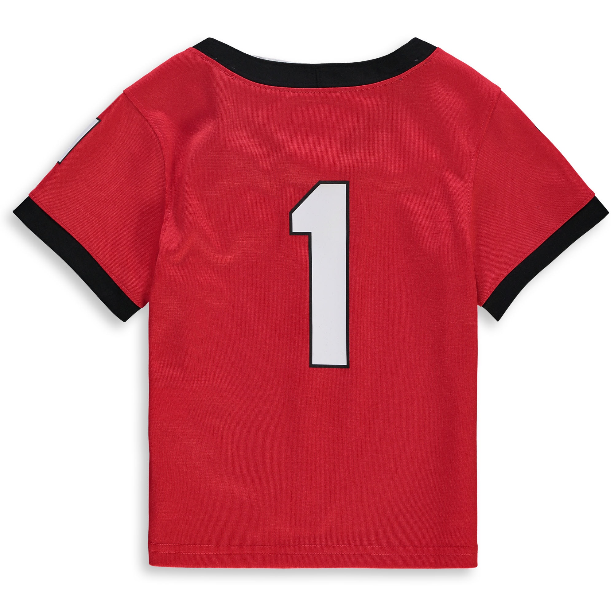 toddler nike 1 red georgia bulldogs team replica football jersey walmart com