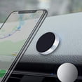thumbnail image 4 of 2 pcs Magnetic Mounts Flat Cell Phone Holder for Car Dashboard, Wall, Windshield, Mirror, Table, Desk Stick on Universal Compatible with GPS, Smartphones, Echo Auto Keychains and More, 4 of 9