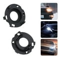 thumbnail image 4 of Miangastore Vehicle Headlight Bulb Adapter Black Plastic 8Pcs 2.2X2.2in, 4 of 8