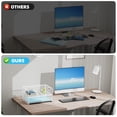 thumbnail image 4 of Organizador de Papel Marbrasse de 2 Niveles con Malla y Asa - Blanco, 4 of 6