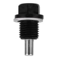 thumbnail image 1 of M14x1.5 Anodizado Magnética Cárter Tapón de Aceite / Transmisión Drenaje de Motor Negro Sunnimix Drenaje de aceite magnético del enchufe, 1 of 6