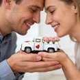 thumbnail image 6 of Gaiwos Valentines Day Vintage Car Figurine 5 inches, Farmhouse Vintage Mini Truck with Flowers, for Home Wedding Engagement Favors Valentines Day Gift, 6 of 6