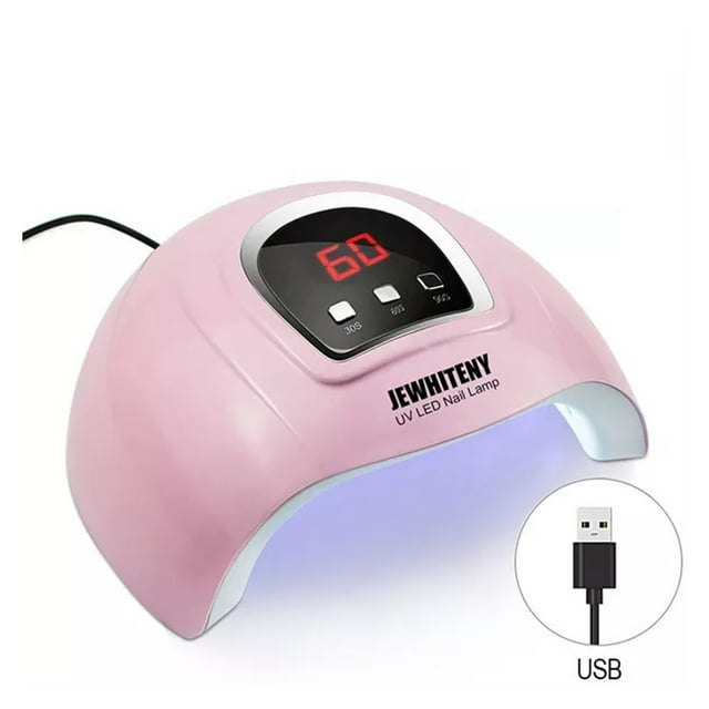 72W UV Lamp LED Nail Lamp Nail Dryer For All Gels Polish Sun Light Infrared Sensing 10/30/60s Timer Smart For Manicure ,Easy to Use