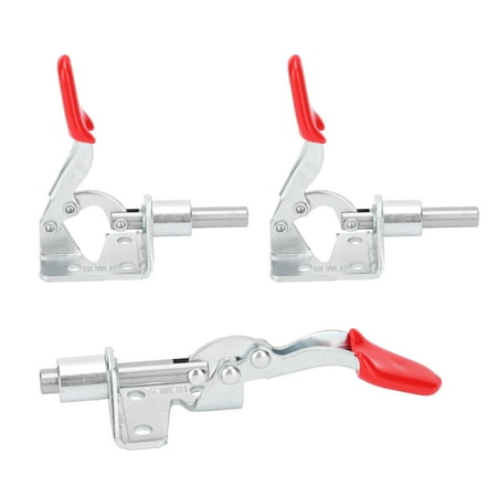 

Zaqw Vertical Fixture 3Pcs 190° Toggle Fixture Quick Release Tooling Clamping Woodworking Clamp Accessories Woodworking Fixture