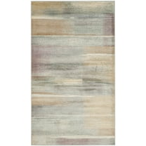 SAFAVIEH Vintage Donal Geometric Area Rug, Light Blue, 3'3" x 5'7"