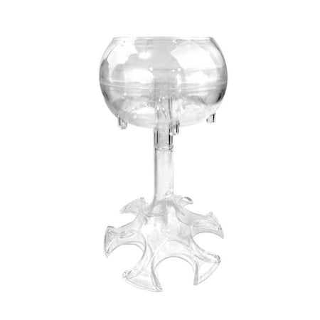 

3 pcs 6 Shot Cocktail Dispenser Clear Wine Drinking Games Automatic Dispensing Holder Beverage Dispenser