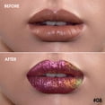 thumbnail image 5 of Multi-color chameleon lip glaze #8 Fantasy pink, High color Rendering holographic optical lip glaze, 5 of 5