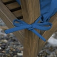 thumbnail image 4 of ARDEN Outdoor Dining Chair Cushion 20 x 20, Water Repellent, Fade Resistant 20 x 20, Cobalt Blue Texture, 4 of 6