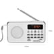 thumbnail image 1 of L-938 Mini Radio Fm Digital Portátil Potencia De Salida De 3 W / Pantalla De Visualización De 1,5 Pulgadas / Soporte De Unidad Usb / Tf / Sd / Tarjeta Mmc / Aux-In Moyic EL011922-00, 1 of 6