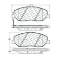 thumbnail image 2 of Centric (103.13840) Brake Pad, Ceramic, 2 of 4