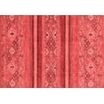 thumbnail image 1 of Ahgly Company Machine Washable Indoor Rectangle Abstract Red Modern Area Rugs, 2' x 4', 1 of 4