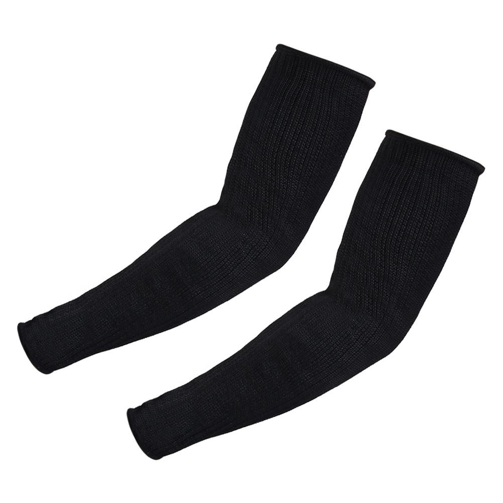 HERCHR Arm Guard, Arm Sleeve, 1 Pair of Steel Wire Tactical Cut Proof