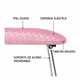 thumbnail image 2 of Almohada De Manicura Con Reposabrazos Para Uñas Con Soporte Rosa, 2 of 5