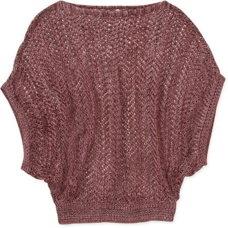Women's Crochet Dolman Sweater