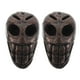 thumbnail image 1 of 2 tijeras de peluquería con diseño de calavera, repuesto de silenciador, accesorios profesionales de metal para peluquería, 1 of 7