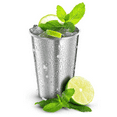 thumbnail image 4 of MOYISHI 5 Pack 16 Ounce Stainless Steel Pint Cups Shatterproof Cup Tumblers Unbreakable Metal Drinking Glasses for Bar, Home, Restaurant, 4 of 7