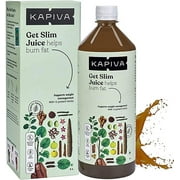 Zeeke Kapiva Get Slim Juice - 1L with Goodness of 12 Ayurvedic Herbs | Aids Digestion