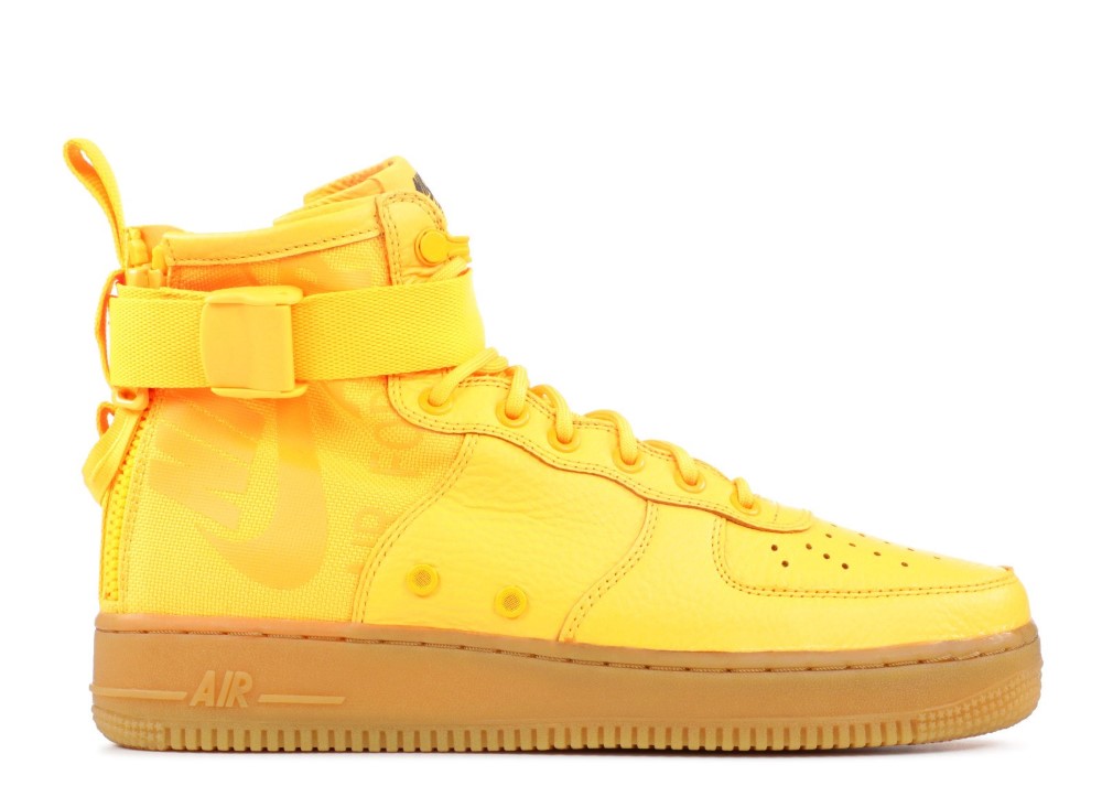 nike sf af1 yellow
