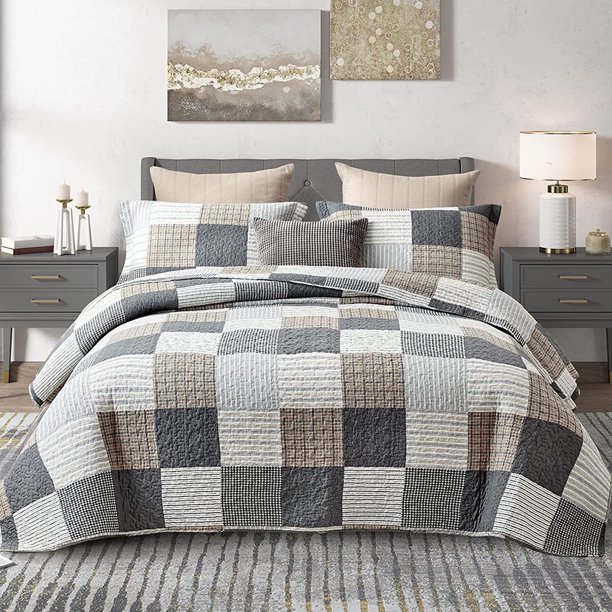 Queen Size Bedspreads, 100 Cotton Queen Bedspread Queen Bed Set, Queen