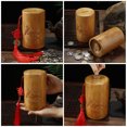 thumbnail image 5 of GARVALON Coin Storage Box Money Box Brown Wooden 1Pack for Saving Decoration, 5 of 5